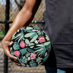 Cute Cactus And Succulent Print Basketball