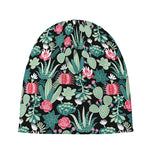 Cute Cactus And Succulent Print Beanie