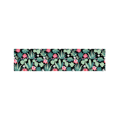 Cute Cactus And Succulent Print Bed Runner