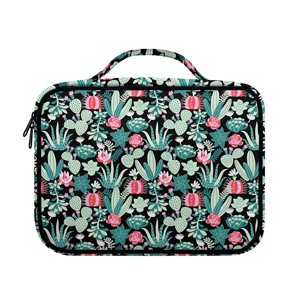 Cute Cactus And Succulent Print Briefcase Bible Bag