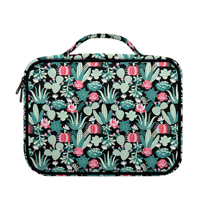 Cute Cactus And Succulent Print Briefcase Bible Bag