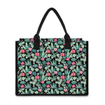 Cute Cactus And Succulent Print Canvas Tote Bag