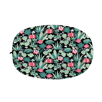 Cute Cactus And Succulent Print Car Side Mirror Covers