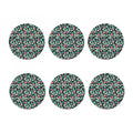 Cute Cactus And Succulent Print Coaster Set