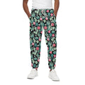 Cute Cactus And Succulent Print Cotton Sweatpants