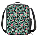 Cute Cactus And Succulent Print Crossbody Lunch Bag