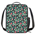 Cute Cactus And Succulent Print Crossbody Lunch Bag