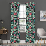 Cute Cactus And Succulent Print Curtain