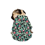 Cute Cactus And Succulent Print Dog Zip Up Jacket