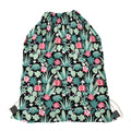 Cute Cactus And Succulent Print Drawstring Bag