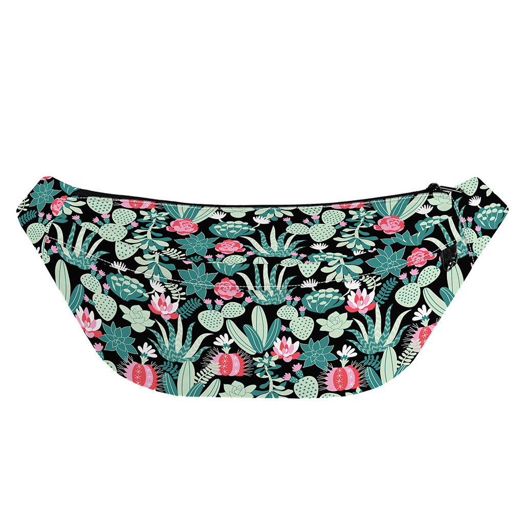 Cute Cactus And Succulent Print Fanny Pack