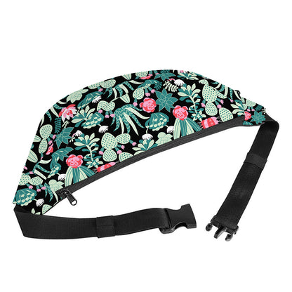 Cute Cactus And Succulent Print Fanny Pack