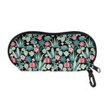 Cute Cactus And Succulent Print Glasses Case