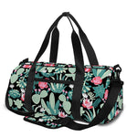 Cute Cactus And Succulent Print Gym Bag