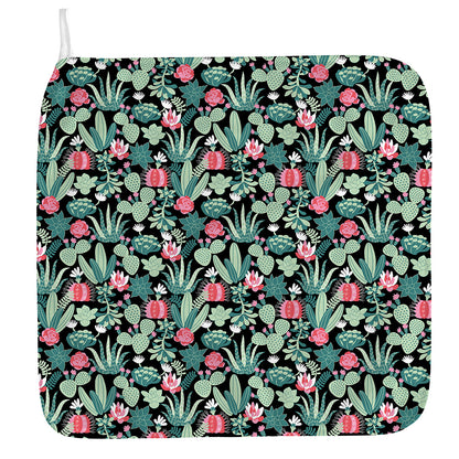 Cute Cactus And Succulent Print Hand Towel