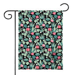 Cute Cactus And Succulent Print House Flag