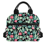 Cute Cactus And Succulent Print Insulated Lunch Bag