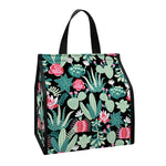 Cute Cactus And Succulent Print Insulated Lunch Tote