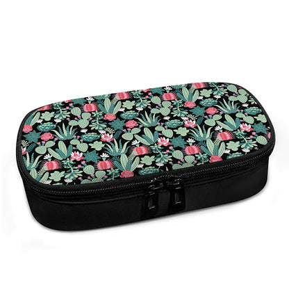 Cute Cactus And Succulent Print Insulin Cooler Travel Case