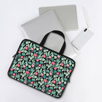 Cute Cactus And Succulent Print Laptop Sleeve With Handle