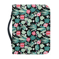 Cute Cactus And Succulent Print Leather Bible Cover