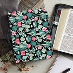Cute Cactus And Succulent Print Leather Bible Cover
