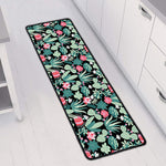 Cute Cactus And Succulent Print Long Kitchen Mat