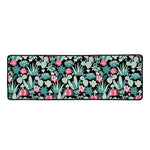 Cute Cactus And Succulent Print Long Kitchen Mat