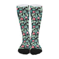 Cute Cactus And Succulent Print Long Socks