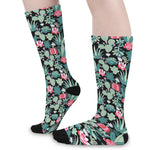 Cute Cactus And Succulent Print Long Socks