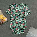 Cute Cactus And Succulent Print Men's Bodysuit