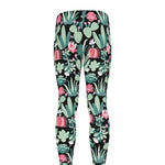 Cute Cactus And Succulent Print Men's leggings