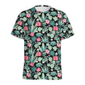 Cute Cactus And Succulent Print Men's Athletic T-Shirt