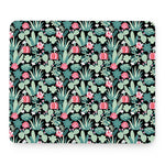 Cute Cactus And Succulent Print Mouse Pad