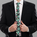 Cute Cactus And Succulent Print Necktie