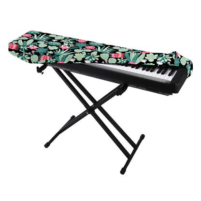 Cute Cactus And Succulent Print Piano Keyboard Cover