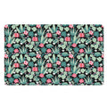 Cute Cactus And Succulent Print Polyester Doormat