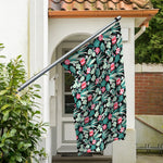 Cute Cactus And Succulent Print Polyester Flag