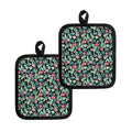 Cute Cactus And Succulent Print Pot Holders