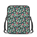 Cute Cactus And Succulent Print Rectangular Crossbody Bag