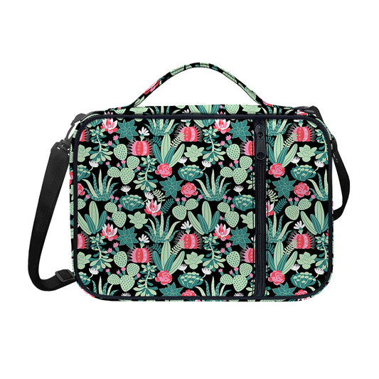 Cute Cactus And Succulent Print Shoulder Strap Bible Bag