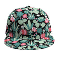 Cute Cactus And Succulent Print Snapback Cap