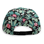 Cute Cactus And Succulent Print Snapback Cap