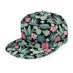 Cute Cactus And Succulent Print Snapback Cap