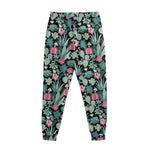 Cute Cactus And Succulent Print Sweatpants