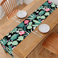 Cute Cactus And Succulent Print Table Runner