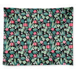 Cute Cactus And Succulent Print Tapestry