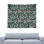 Cute Cactus And Succulent Print Tapestry