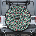 Cute Cactus And Succulent Print Tire Cover With Camera Hole