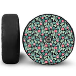 Cute Cactus And Succulent Print Tire Cover With Camera Hole
